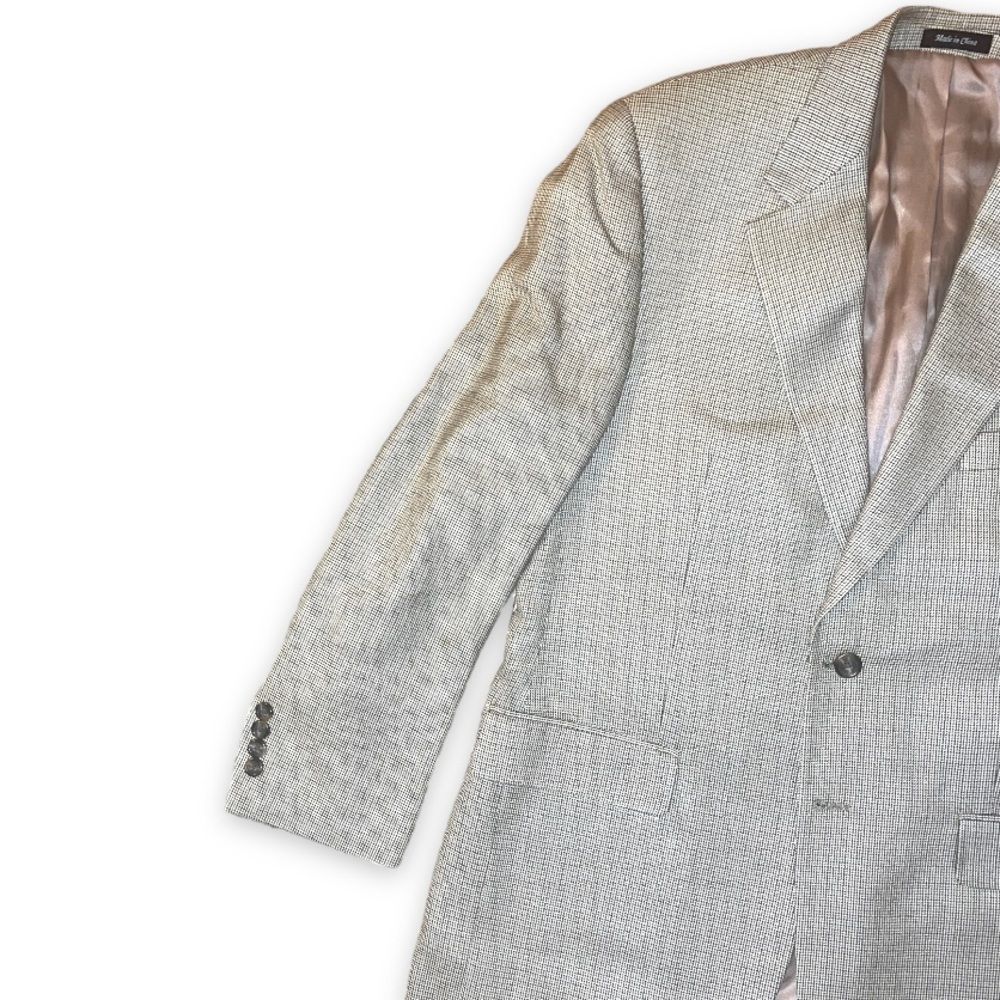 Men’s 2-button sport coat blazer jacket size 40R Lauren by Ralph Lauren 100% - Picture 6 of 16